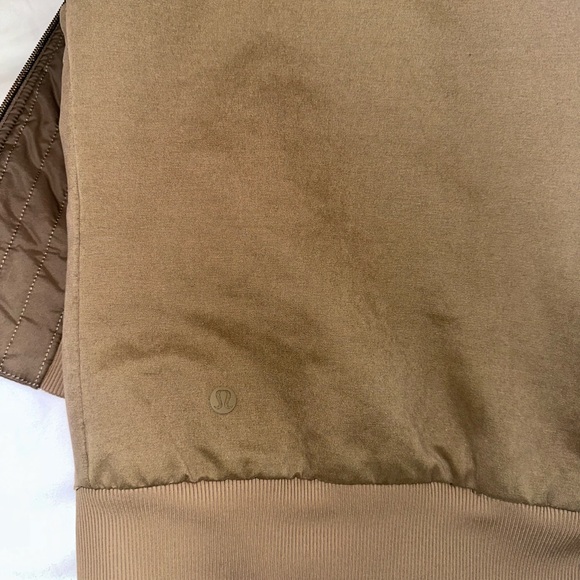 lululemon non stop bomber jacket reversible size 6 - Picture 6 of 9